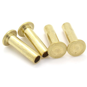 Cung cấp Vòng đầu bán Rỗng Đồng đinh tán Vòng Đầu phẳng Đồng đinh tán xe phanh Pad đinh tán - Product Image 4