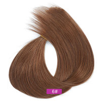Vente en gros anneau de couleur de cheveux humains nuancier graphique Remy nuancier anneau de couleur extension de cheveux à vendre