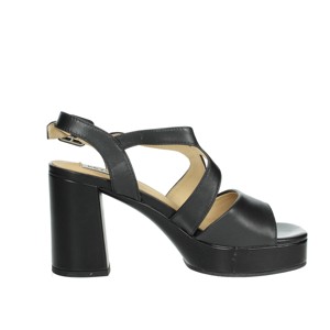 Sandali con tacco color crema K-9581 scarpe da sposa aperte in PVC soletta traspirante alta punta in acciaio aperta sul retro per abbigliamento estivo all'aperto - Product Image 4