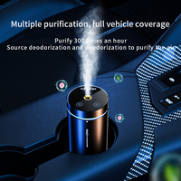 Diffuseur d'aromathérapie intelligent en alliage de zinc pour voiture électrique, humidificateur d'huiles essentielles pour voiture, bureau et maison, directement de l'usine