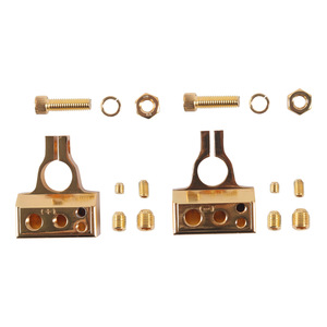 Screw <b>Terminals</b> Brass Battery <b>Terminal</b> Set With Accessories For Car Audio Installation - Product Image 3