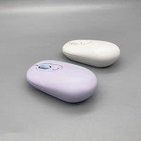 MW-088U 4D 2.4GHz 800-1600 DPI Mouse optik nirkabel desain lucu dengan antarmuka USB gaya Mini untuk ponsel pintar laptop tablet