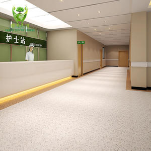Usine de Guangzhou Prix de gros Vente <span class=keywords><strong>Pieds</strong></span> confortables Commercial Floring Rouleau Pvc Revêtement de sol antibactérien Hôpital de sol - Product Image 4
