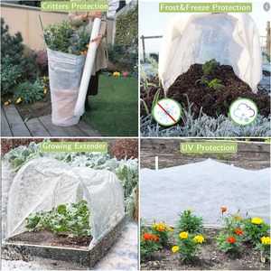 Manta Protectora para Plantas de Tela No Tejida Chengye, 1.5x5m 2x10m, Protección Contra Heladas, Frío y Rayos UV, Cubierta para Jardín - Product Image 1