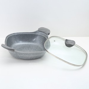 Ensemble de 12 casseroles carrées en aluminium, moulage sous pression, antiadhésives, revêtement céramique, batterie de cuisine - Product Image 6