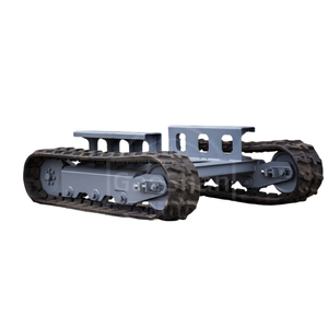 Sistem Chassis Rubber <span class=keywords><strong>Track</strong></span> Kapasitas 3 Ton untuk <span class=keywords><strong>Loader</strong></span> dan Kendaraan Industri Suspensi Peredam Kejut Chassis Kontrol Jarak Jauh - Product Image 3