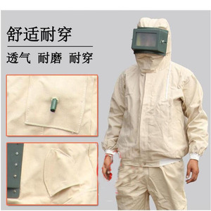 Traje de Protección para Sandblasting Calyst, Lona de Poliéster, Ropa de Trabajo Protectora para Uso Industrial y de Seguridad - Product Image 5