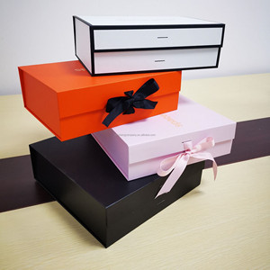 Wholesale Personalized Foldable Custom Size Logo Paper Gift Box Kraft Paper Box Paper Box Packaging