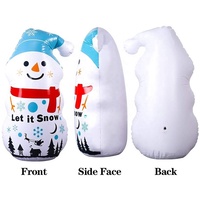 Sac de boxe gonflable en PVC pour enfants, personnalisé, Animal de dessin animé, sac de boxe pour enfants