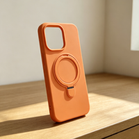 Étui magnétique en silicone de haute qualité pour iPhone 15 Pro Max avec emballage de vente au détail pour iPhone 18 Pro Capas De Celular