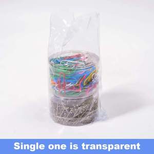 100 pièces/sac – Sacs thermorétractables en PVC transparents et inodores pour emballage en magasin, pour savons, bombes de bain, bougies – En stock - Product Image 5