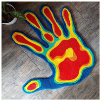 Tendances produits 2023 nouveautés personnalisé marque Logo Simpsons motif tapis fait main tapis pour salon