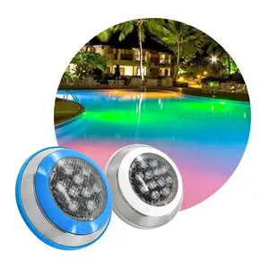 Ánh Sáng Chìm Không Thấm Nước Ip68 Thép Không Gỉ Led Dưới Nước Spotlight Treo Tường Rgb Led Hồ Bơi Lihgt