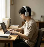 Écouteurs sans fil Airy Max Open-Back Audio ENC Over-Ear en cuir, casque sans fil 2 en 1