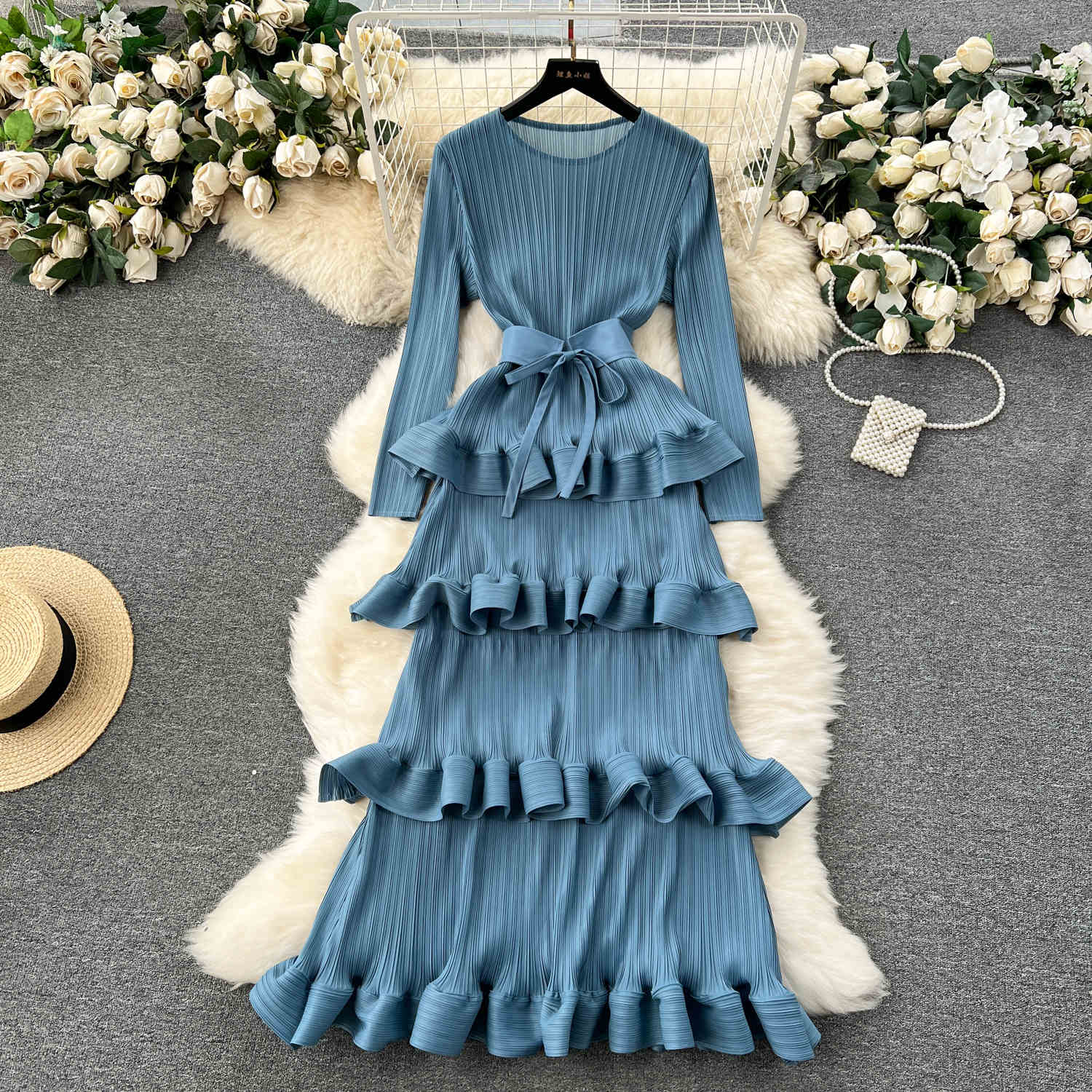 Misty blue