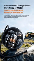 Nouvelle pompe à air électrique portable 12V avec manomètre numérique, compresseur d'air en ABS, mini gonfleur de pneus portatif