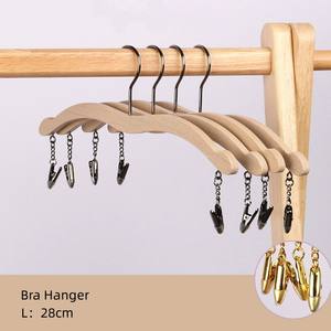 Porte-vêtements Bikini Cintre <span class=keywords><strong>Sous</strong></span>-Vêtements Lingerie Cintre Cintres <span class=keywords><strong>En</strong></span> <span class=keywords><strong>Bois</strong></span> Pour Vêtements - Product Image 3