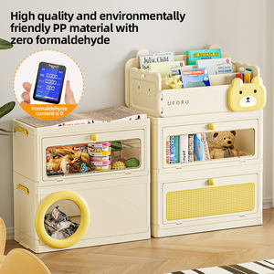 Plastik kapalı kedi evi üreticileri özelleştirilmiş kedi evi Pet mobilya ayrılabilir pet oyuncaklar organizatör depolama - Product Image 2