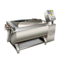 Laveuse commerciale multifonctionnelle inclinable pour le nettoyage des fruits, légumes, fruits de mer, aliments marinés et herbes aromatiques