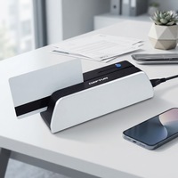 Lecteur-graveur de cartes à bande magnétique Bluetooth Msrx6bt 3 pistes Hi-Co Lo-Co, encodeur de cartes à glissière portable