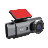 Caméra de tableau de bord WiFi double objectif MINI, caméra de voiture avant et arrière, boîte noire de voiture, double dashcam 4K, caméra de voiture DVR, caméra de voiture 4K, dashcam
