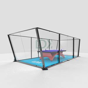 LDK 2024 China Compra profesional Cancha de pádel al aire libre Fabricante Cancha De <span class=keywords><strong>Padel</strong></span> Pistas de pádel con marco grande de a - Product Image 5