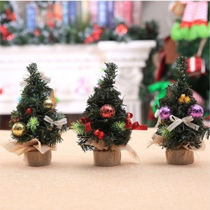 Mini lễ hội Cây giáng sinh cho nhà hoặc văn phòng Máy tính để bàn trang trí nhân tạo <span class=keywords><strong>Xmas</strong></span> cây - Product Image 5