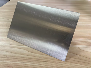 Cina produttore argento brillante lamiere in acciaio inox piatto Deoceation parete piastra - Product Image 6