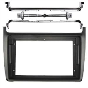 Panel y cables estéreo de coche XTRONS para Volkswagen Polo 2011-2016 9 pulgadas negro mate - Product Image 1