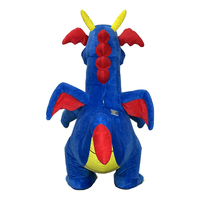 Costume gonflable de petit dragon de dessin animé, mascotte de parade, rôle adulte, cosplay, anniversaire, festival, fête d'Halloween, ensemble d'activités