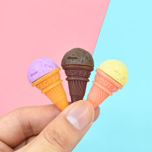 Base de Cono de Helado 3D de Resina, Linda Simulación de Comida en Miniatura, Cabujón para Arte y Manualidades, Decoración DIY - Product Image 6