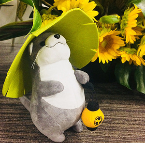 Loutre <span class=keywords><strong>Final</strong></span> <span class=keywords><strong>Fantasy</strong></span> unisexe 130cm peluche dauphin doux coton PP abeilles Collection 10 pièces chaud embrassable couleurs jouets en peluche - Product Image 2