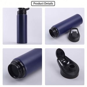 Botellas Deportivas de Aluminio de Pared Simple de 600ml y 750ml con Tapa, Personalizables con Logotipo, para Ciclismo, Regalo Promocional al por Mayor - Product Image 2