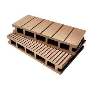 लकड़ी प्लास्टिक फर्श दीवार पैनल बाड़ - Product Image 6