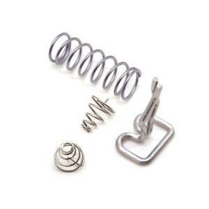 Clips de bobina de resortes con forma de alambre de acero inoxidable 304 automotriz fabricante de resortes personalizados - Product Image 4