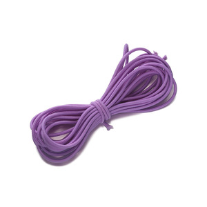 Attaches pour cheveux en nylon colorées, élastiques de 2 mm, pour accessoires de coiffure DIY, usage quotidien unisexe, style simple, couleur unie - Product Image 3