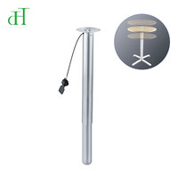 Accessoires de cadre de vérin pneumatique d'usine, colonne de levage à ressort à gaz pour table réglable en hauteur
