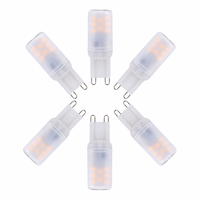 Ampoule LED G9 sans scintillement, économie d'énergie, haute qualité, 2W, 200LM, 220V, pour la maison, la chambre, le salon, le lustre