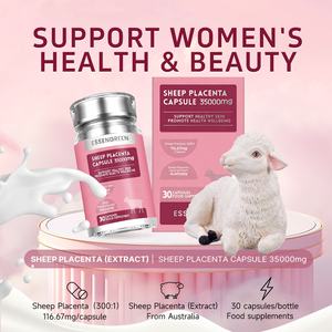 Cápsula de <span class=keywords><strong>Placenta</strong></span> de Oveja Natural de Bellota Suplementos de Softgel Cápsula de <span class=keywords><strong>Placenta</strong></span> de Oveja - Product Image 2