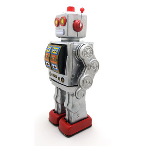 Cổ điển tin Robot đồ chơi GIÓ UP tin đồ chơi du lịch - Product Image 5