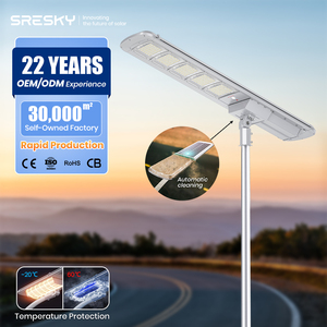ไฟถนนพลังงานแสงอาทิตย์ LED 60W 80W 100W พลังงานแสงอาทิตย์ - Product Image 1