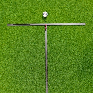 SwingPerfect Golf Putting Chipping Carbon Fiber T Shape Stand Training Aid Stance Amplitude Practice Tool Swing Triangle Trainer - Product Image 4