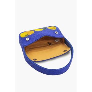 Bolso de Hombro con Cuentas de Colores y Pendientes a Juego para Mujer, con Decoración de Cuentas Coloridas y Diseño Único - Product Image 5