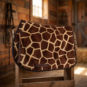 Almohadillas de lana personalizables para sillas de montar, con logotipo bordado, de alta calidad, para equitación, doma, salto y carreras de caballos, de tela resistente. - Product Image 3