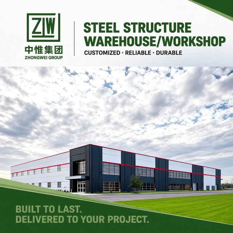 Zhongwei Steel Structure Warehouse Building for