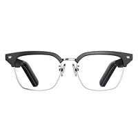 Gafas de Sol Inteligentes E10 - Anti-Luz Azul y Reflejos para Reproductor de Música, Entretenimiento AV, Puede Hablar y Escuchar, Diseño Moderno, Color Negro