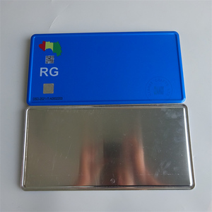 Tùy chỉnh đóng dấu xe số tấm kim loại dập nổi nhôm giấy phép tấm - Product Image 5