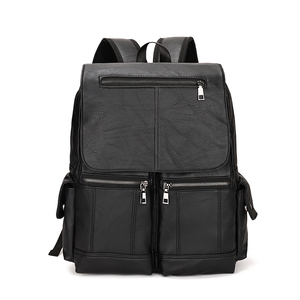 <span class=keywords><strong>Sac</strong></span> à Dos <span class=keywords><strong>Homme</strong></span> Imperméable <span class=keywords><strong>en</strong></span> <span class=keywords><strong>Cuir</strong></span> PU, Grande Capacité, avec Logo Personnalisé pour Collège et École - Product Image 2