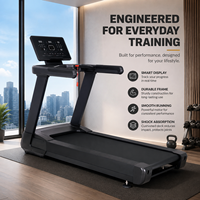 Caminadora Inteligente para el Hogar K-FIT GSTC-5810 de Construcción Premium, Motor de CA de 3.5KW, Inclinación Automática de 20 Niveles, 20KMH, Plataforma Enorme de 580mm para Gimnasio
