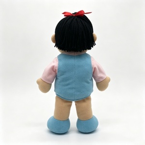 Marioneta de mano personalizada para niña, marioneta de ventrilocuidista humana, marioneta de peluche de cuerpo completo para niña, marioneta interactiva de boca abierta - Product Image 3
